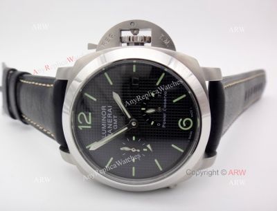 Panerai Power Reserve GMT Black Dial PAM 1537 Replica Watch